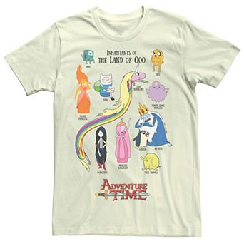Men's Adventure Time Inhabitants Of The Land Tee