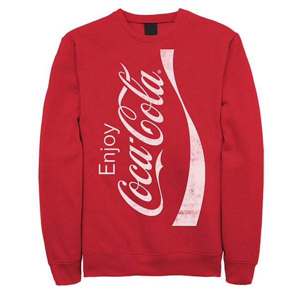 Men s Coca Cola Enjoy Logo Sweatshirt