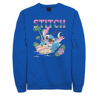 Men's Disney Lilo & Stitch Aloha Tropic Surf Stitch Sweatshirt