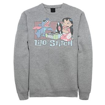 Disney's Lilo & Stitch Men's Record Player Sweatshirt