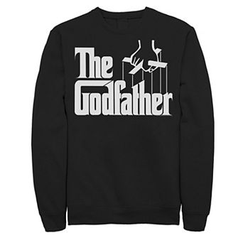Men's The Godfather Original White Title Logo Sweatshirt