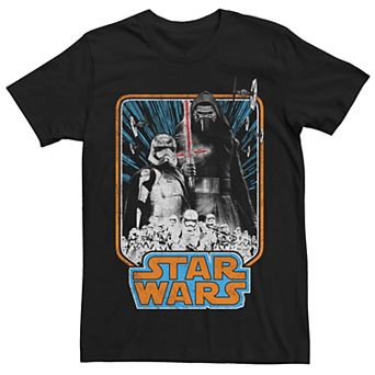 Men's Star Wars The Force Awakens Kylo And Starships Tee