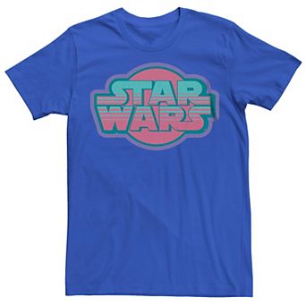 Men's Star Wars Red And Mint Logo Tee