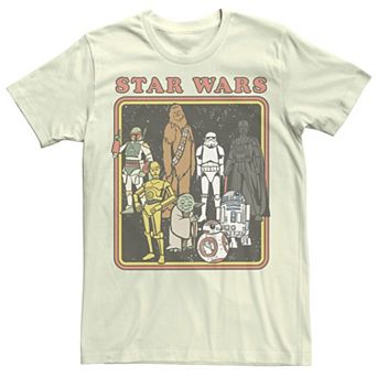 Men's Star Wars Boba Fett BB-8 R2-D2 And More Tee
