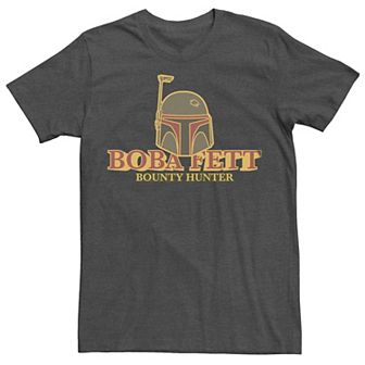 Men's Star Wars Boba Fett Bounty Hunter Helmet Tee
