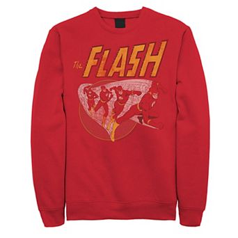 Men's DC Comics The Flash Vintage Action Sweatshirt