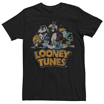 Men's Looney Tunes Distressed Design Tee