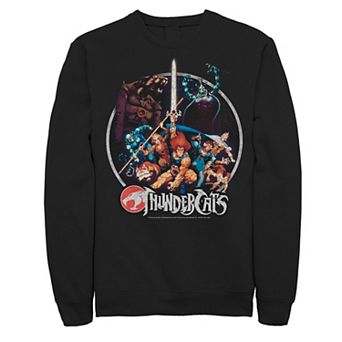 Men's ThunderCats Group Shot Vintage Circle Sweatshirt