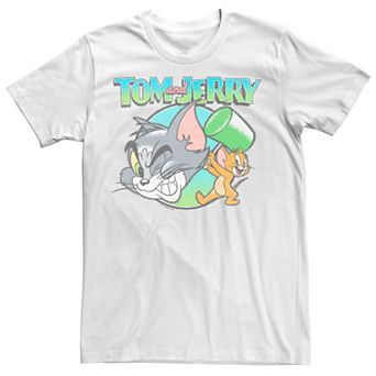 Men's Tom And Jerry Funny Mallet Tee