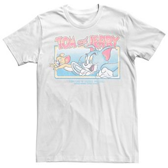 Men's Tom And Jerry Playful Friends Tee