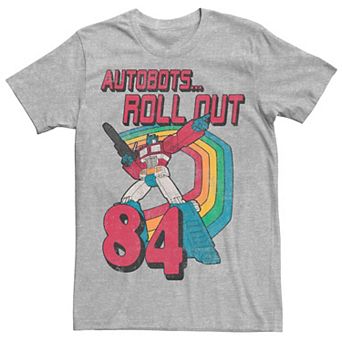 Men's Transformers Autobots Roll Out 84 Retro Tee