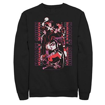 Big & Tall DC Comics Batman Harley Tripple Threat Sweatshirt