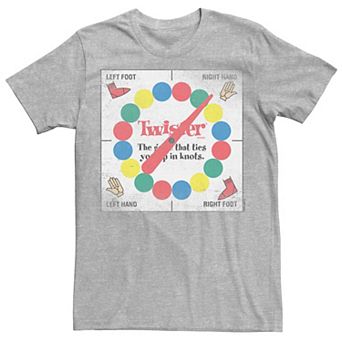 Men's Twister Distressed Classic Game Board Tee