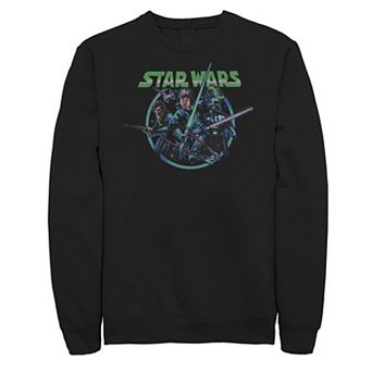 Big & Tall Star Wars Retro Group Sweatshirt