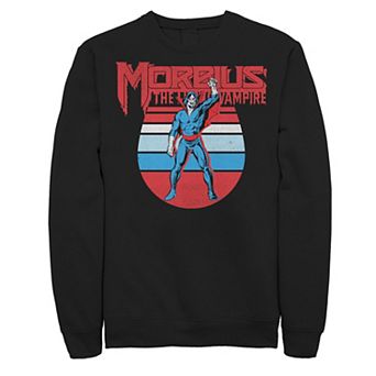 Men's Marvel Morbius The Living Vampire Retro Portrait Sweatshirt