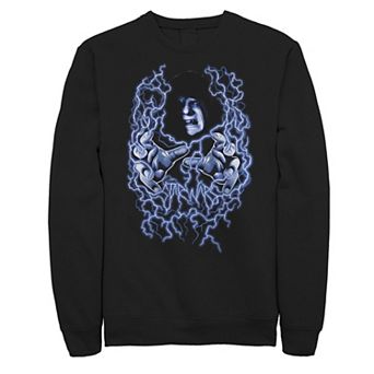 Big & Tall Star Wars Emperor Palpatine Electricity Shock Portrait Sweatshirt