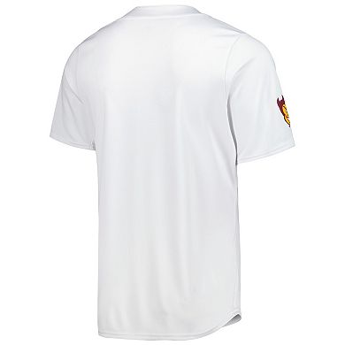 Men's adidas White Arizona State Sun Devils Team Baseball Jersey