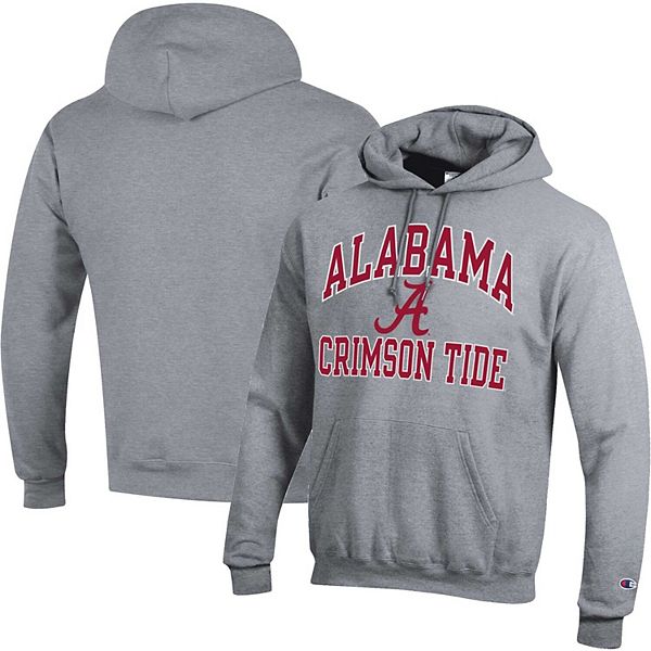 Men s Champion Heather Gray Alabama Crimson Tide High Motor