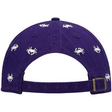 Women's '47 Purple Baltimore Ravens Confetti Clean Up Adjustable Hat