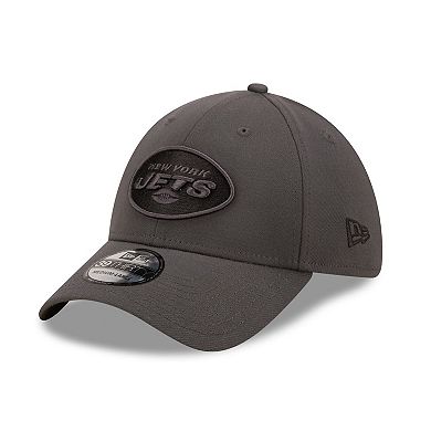 Men's New Era Graphite New York Jets Classic 39THIRTY Flex Hat