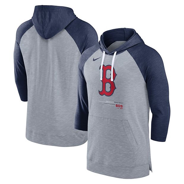 Boston Red Sox Nike Therma Fleece Baseball Hoodie -Midnight Navy - Youth