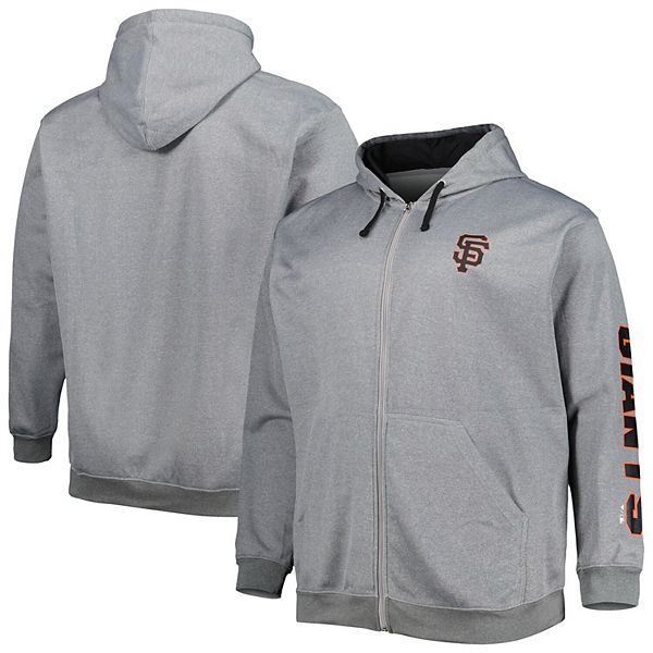 Printify San Francisco Giants Vintage 90's Heavyweight MLB Hoodie Sport Grey / M