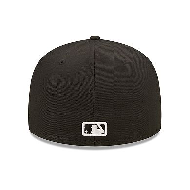 Men's New Era Detroit Tigers  Black on Black Dub 59FIFTY Fitted Hat