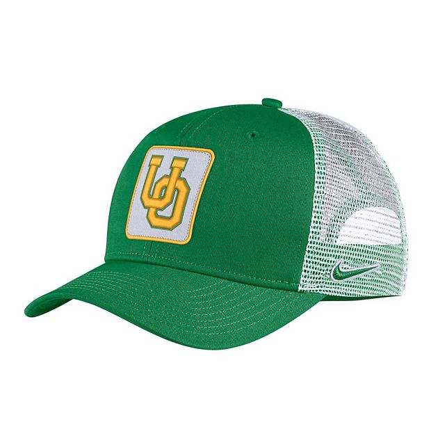 Men's Nike Green Oregon Ducks Classic99 Trucker Snapback Hat