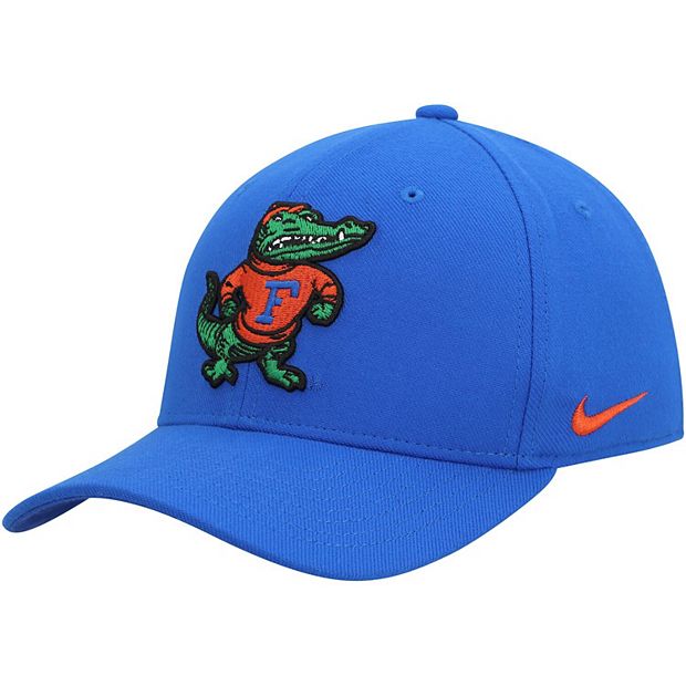 Men s Nike Royal Florida Gators Classic99 Swoosh Performance Flex Hat