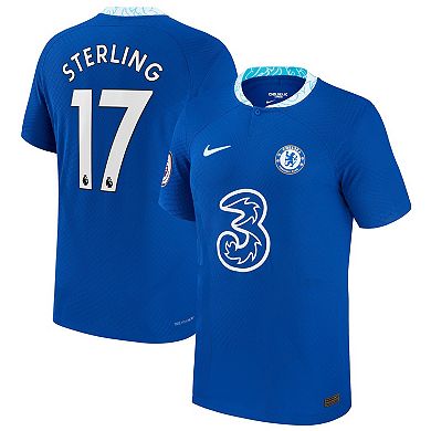 Men's Nike Raheem Sterling Blue Chelsea 2022/23 Home Vapor Match Authentic Jersey