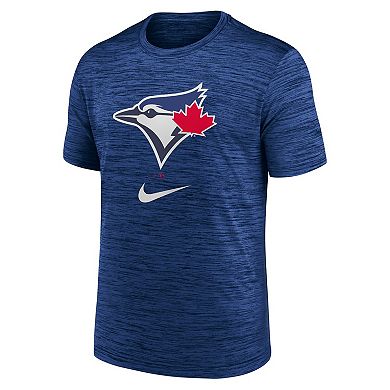 Men's Nike Royal Toronto Blue Jays Logo Velocity Performance T-Shirt