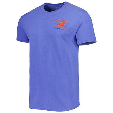 Men's Royal Florida Gators Vault Helmet History Comfort T-Shirt