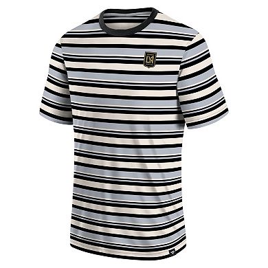 Men's Fanatics Branded Black LAFC Shot Clock Stripe T-Shirt