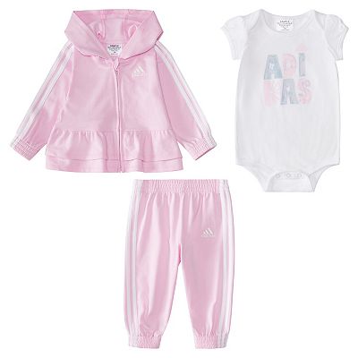 Baby girl adidas hoodie deals