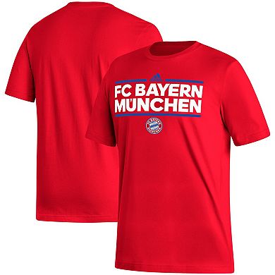 Men's adidas Red Bayern Munich Dassler T-Shirt