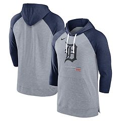 New Era Men's Heather Gray Detroit Tigers Throwback Classic Pullover  Sweatshirt