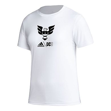 Women's adidas White D.C. United AEROREADY Club Icon T-Shirt