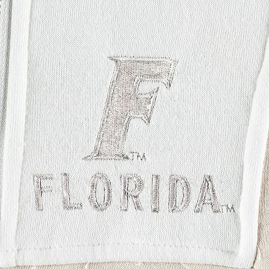 Women's Gameday Couture Tan/White Florida Gators Color-Block Quarter-Zip Jacket
