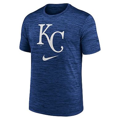 Men's Nike Royal Kansas City Royals Logo Velocity Performance T-Shirt