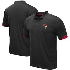Louisville Cardinals Antigua Tribute Polo - Black Size: Large