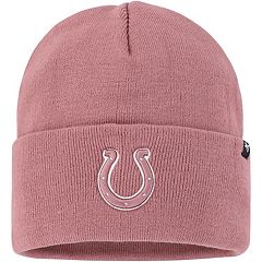 Women's Fanatics Branded Royal Indianapolis Colts Fundamentals Cuffed Knit Hat with Pom