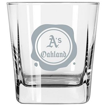 Oakland Athletics 14oz. Frost Stamp Old Fashioned Glass