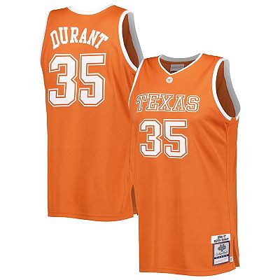 Men s Mitchell Ness Kevin Durant Texas Orange Texas Longhorns Authentic 2006 Jersey