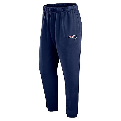 Men's Fanatics Branded Navy New England Patriots Big & Tall Tracking Sweatpants