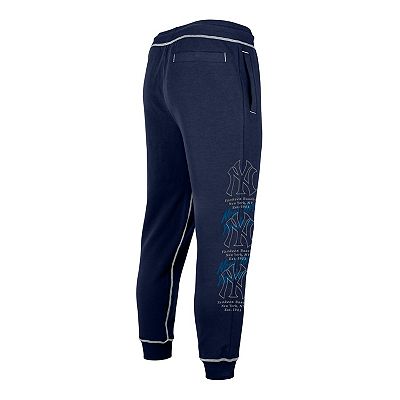 トラックパンツ・ジャージ New Era MLB New York Yankees Arch Logo Sweatpants Heather Gr New Era MLB New York Yankees Arch Logo Sweatpants Heather Gr