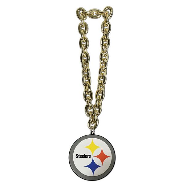 Pittsburgh Steelers Heart Dangle Earrings