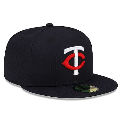 Men's New Era Navy Minnesota Twins 2023 Authentic Collection Home 59FIFTY Fitted Hat