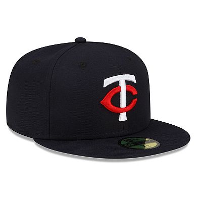 Men's New Era  Navy Minnesota Twins 2023 Authentic Collection Home 59FIFTY Fitted Hat