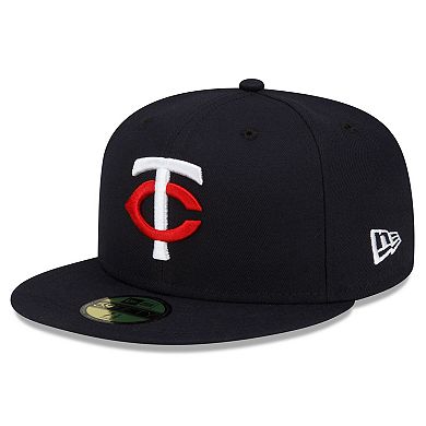 Men's New Era Navy Minnesota Twins 2023 Authentic Collection Home 59FIFTY Fitted Hat