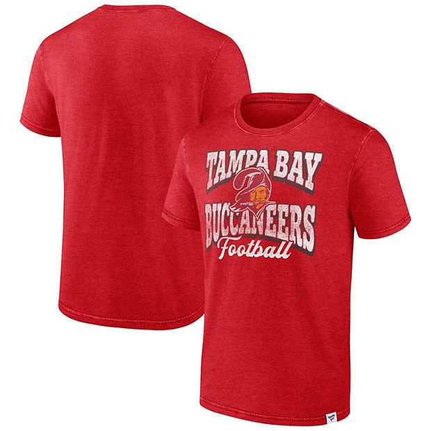 Men's Fanatics Branded Red Tampa Bay Buccaneers T-Shirt